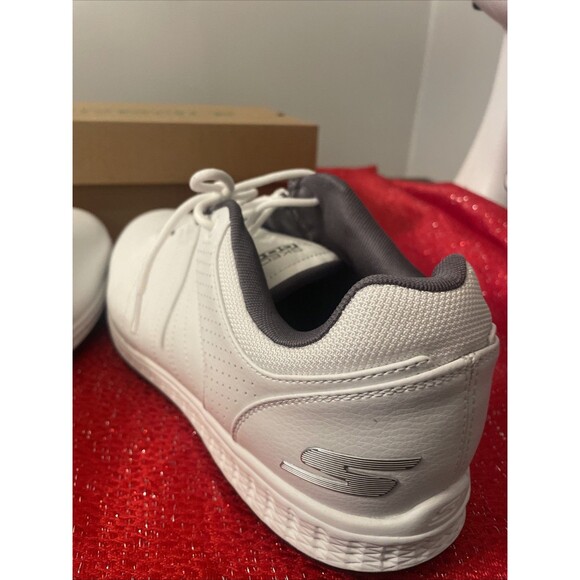 Skechers GO GOLF Pivot Spikeless Golf White/ Gray Shoes Men 11 Extra Wide New main image 12